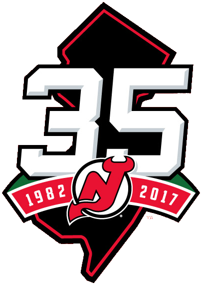 New Jersey Devils 2018 Anniversary Logo DIY iron on transfer (heat transfer)